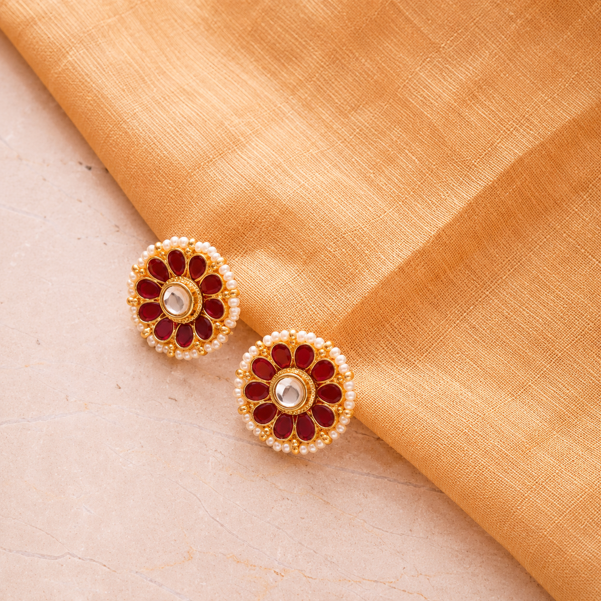 Komal Ruby Studs