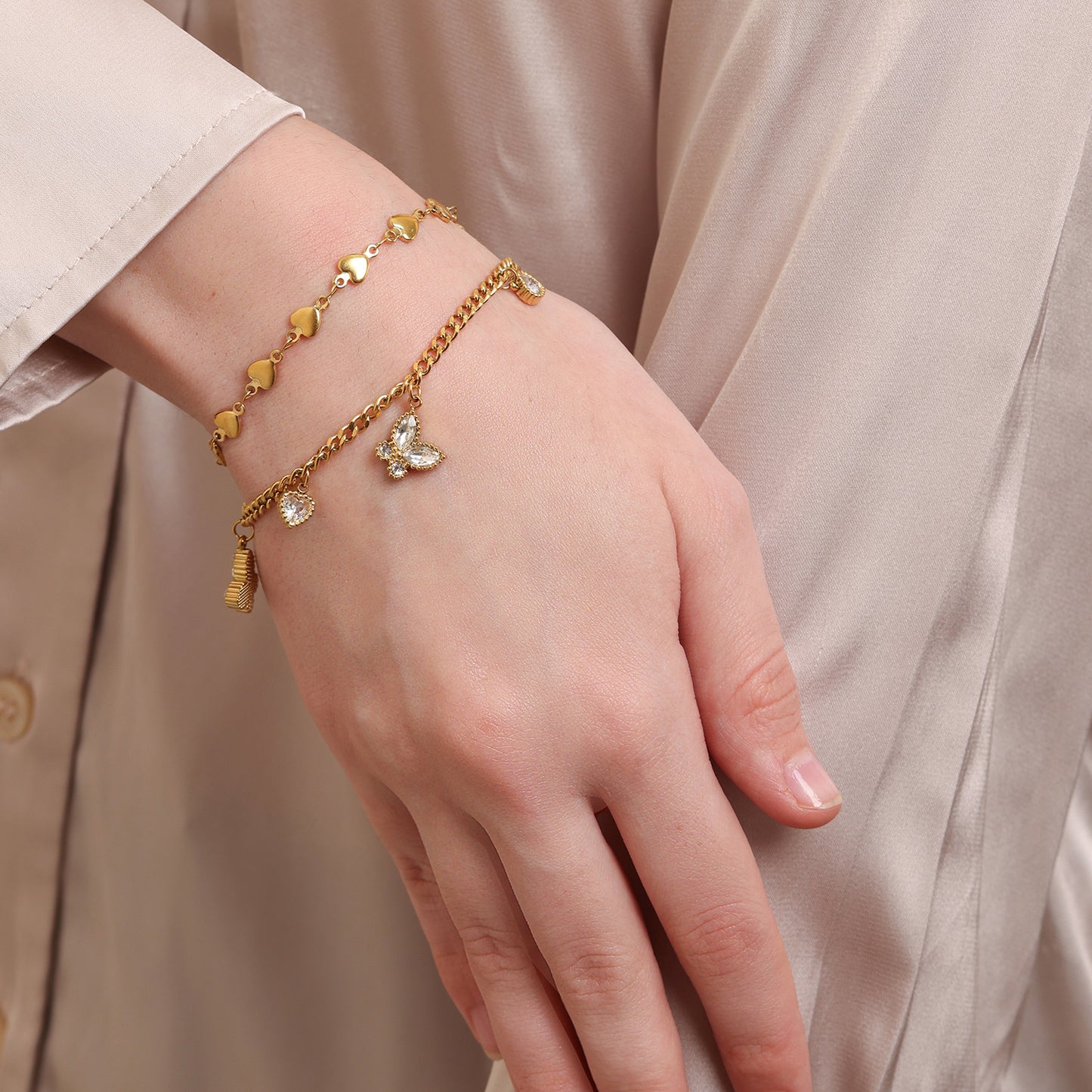 Image 1 of Elara Charms Bracelet