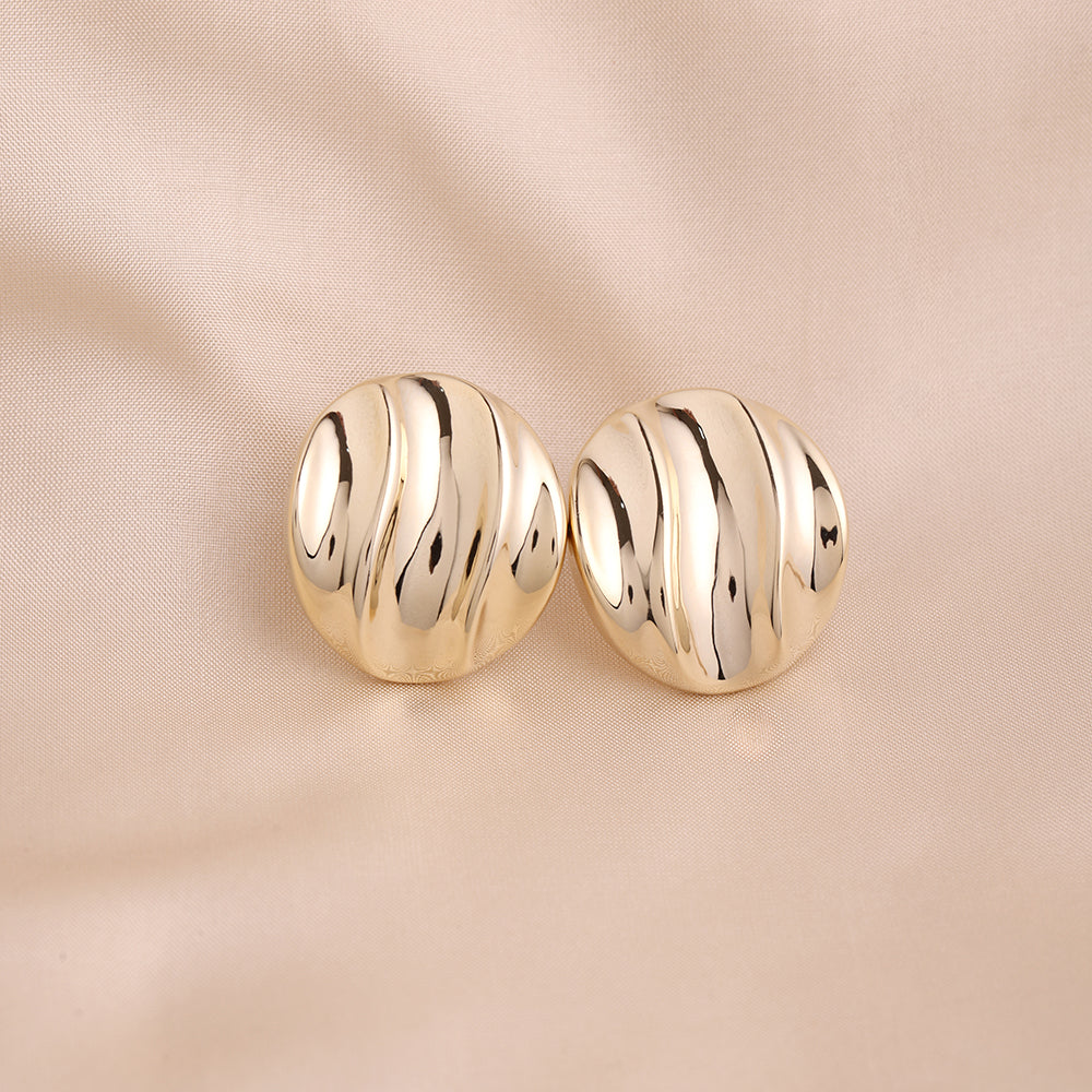 Elara Gold Studs