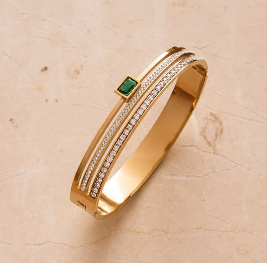 Grace Emerald Cuff