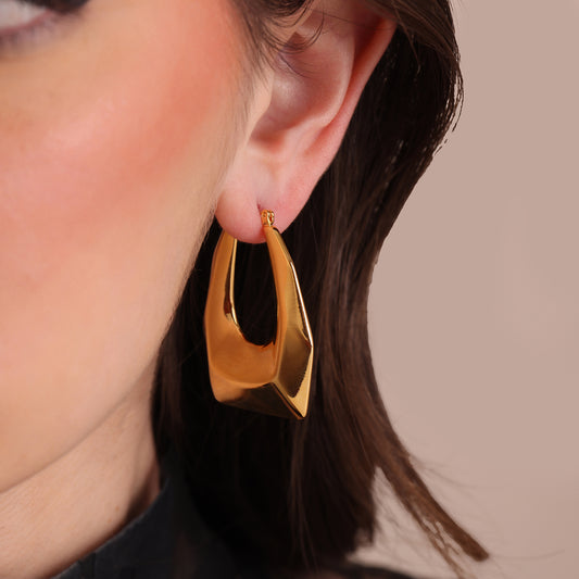 Image 1 of Brava Hoop Earrings
