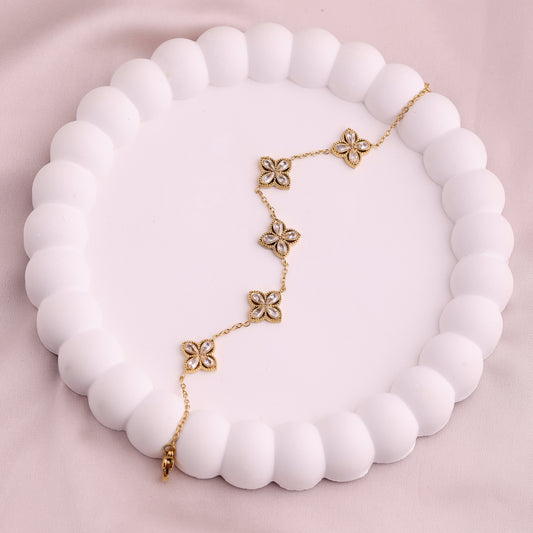 Image 2 of Myra Flower Bracelet