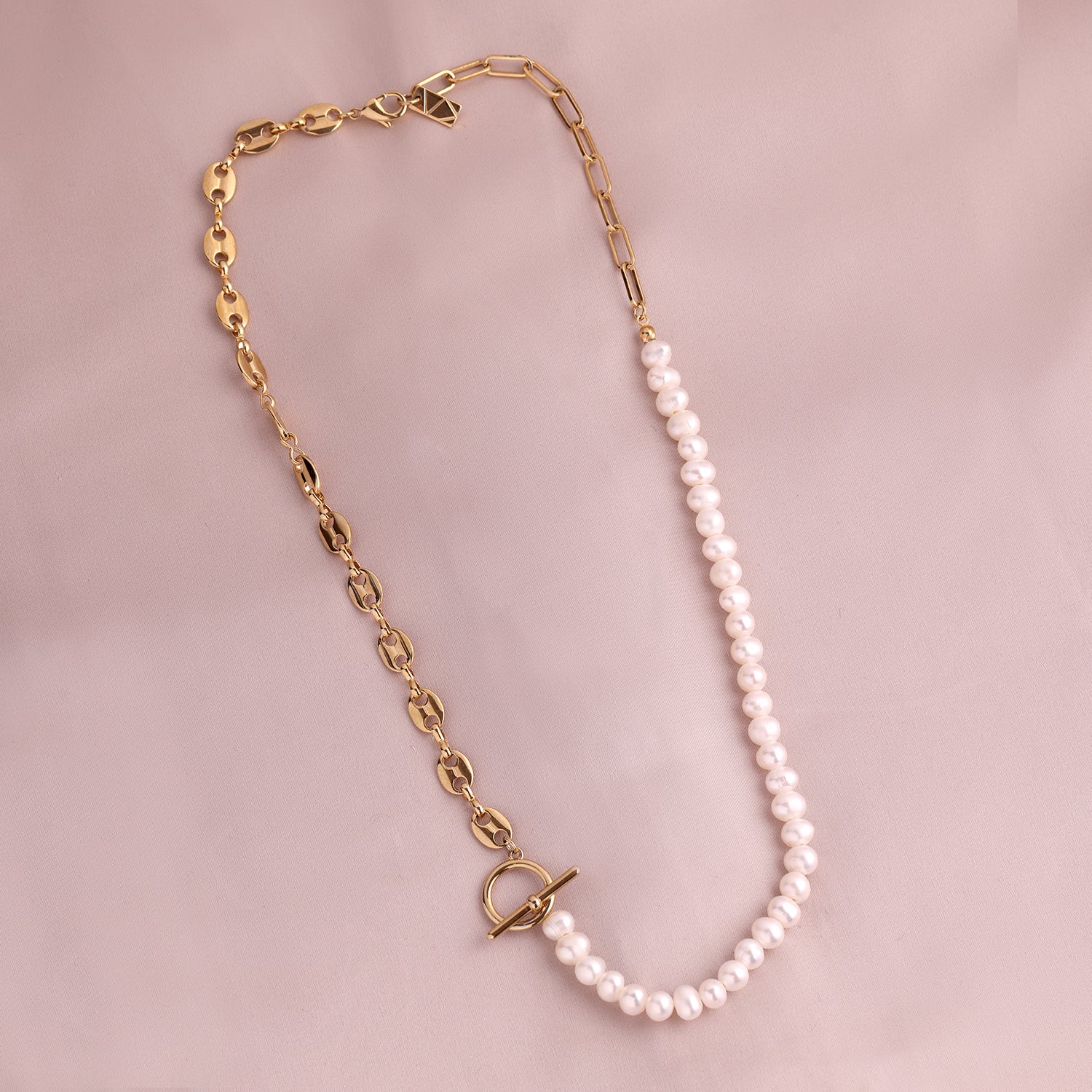 Image 1 of Cora Pearl Gold Necklace