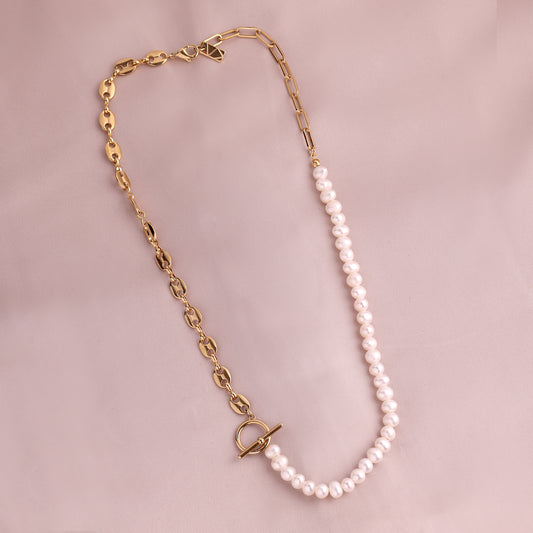 Image 1 of Cora Pearl Gold Necklace
