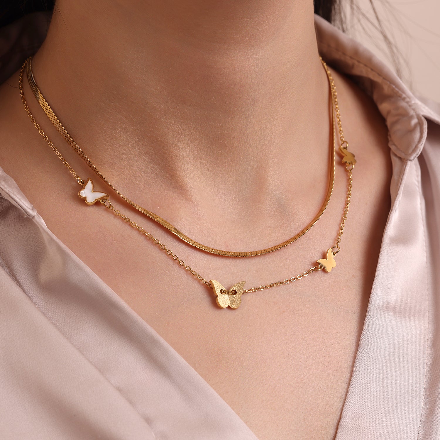 Image 2 of Liora Layered Necklace