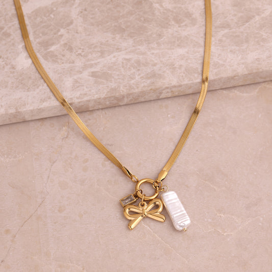 Image 1 of Bow Detachable Pendant