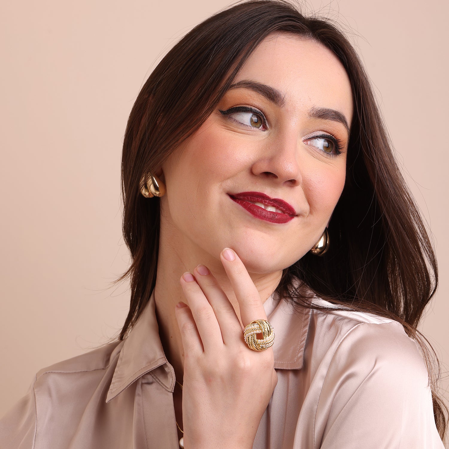 Image 4 of Pearl Gold Ring