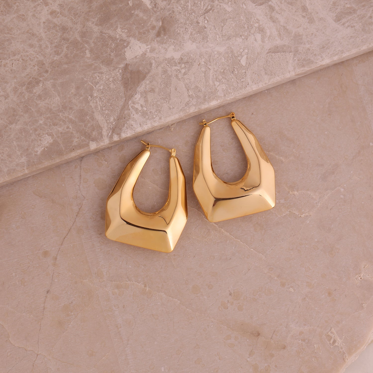 Image 3 of Brava Hoop Earrings