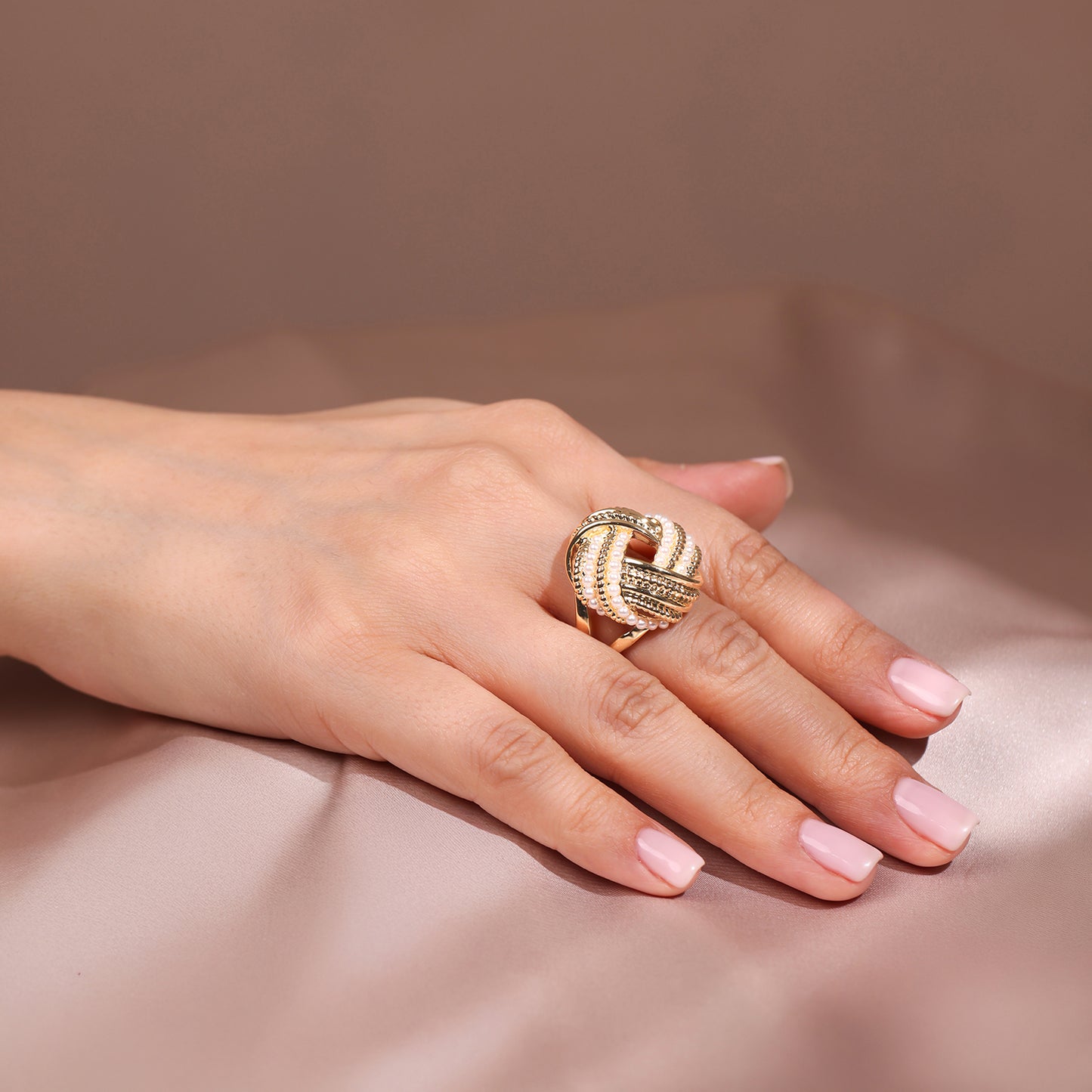 Image 3 of Pearl Gold Ring