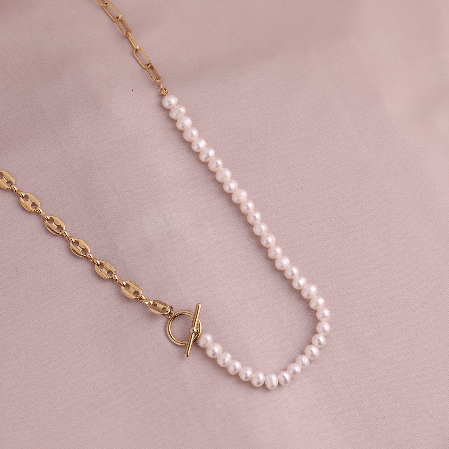 Image 2 of Cora Pearl Gold Necklace