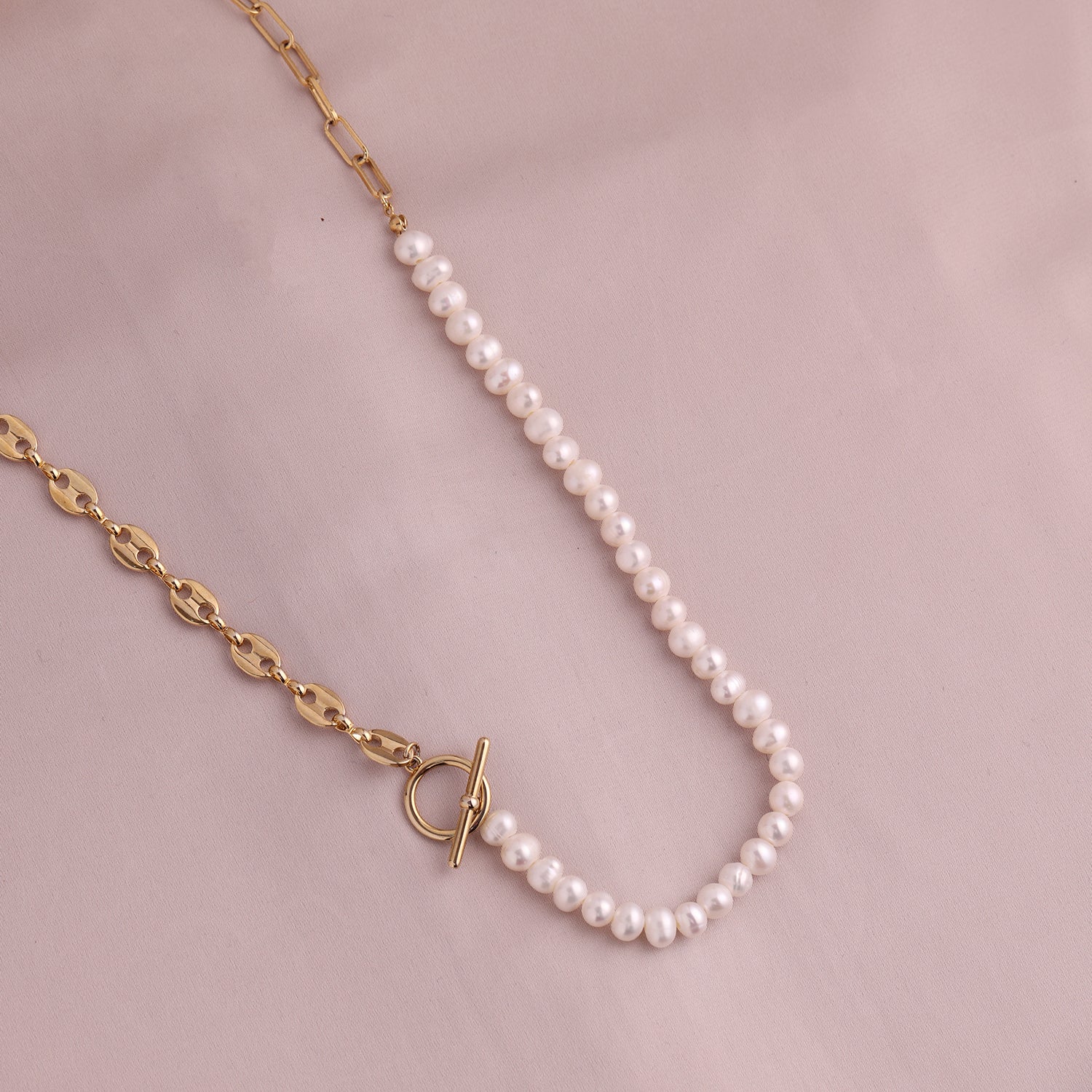 Image 2 of Cora Pearl Gold Necklace