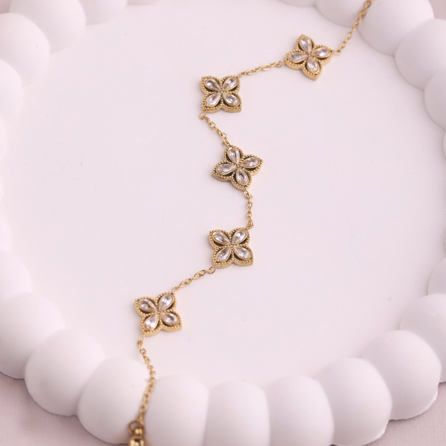 Image 3 of Myra Flower Bracelet