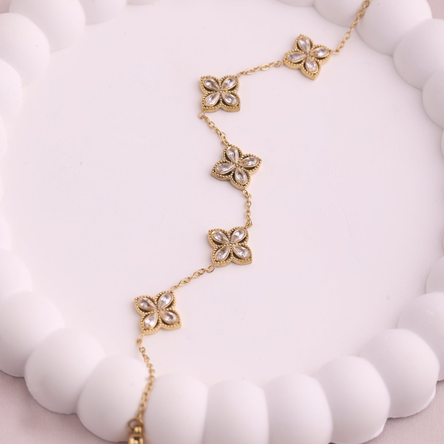 Image 3 of Myra Flower Bracelet